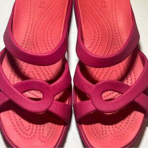 Crocs Double Strap Slip-On Sandals